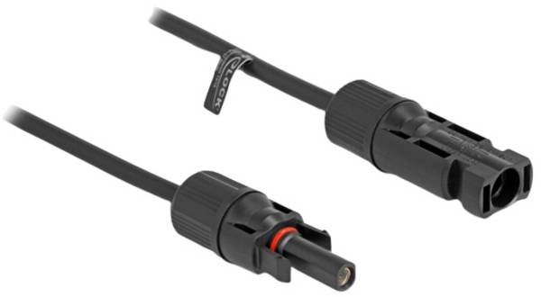 Delock 88229 88229 Solární kabel 4 mm²  Délka kabelu 3 m