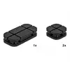 Delock příchytné klipsy kabelu silikon černá (š x v) 24 mm x 10 mm 1 sada 18331