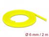 Delock 20740 20740 ochranný oplet žlutá polyester 2 m 3 do 9 mm 1 ks