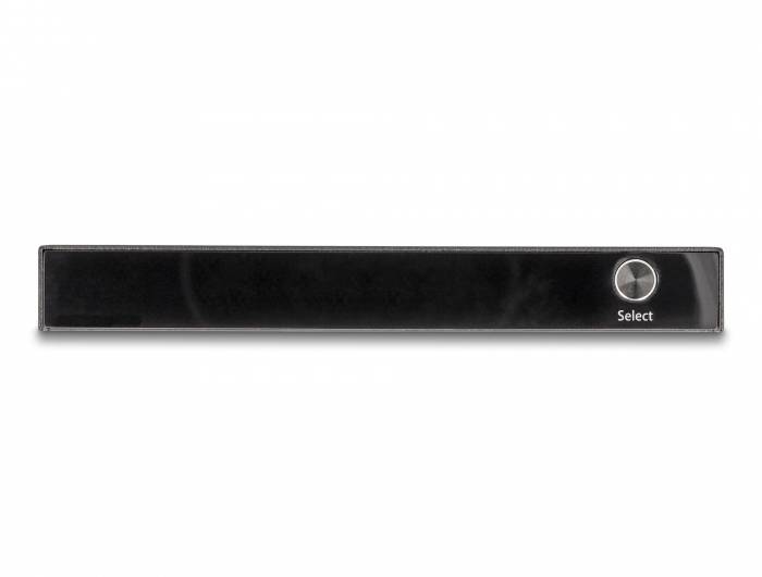 Delock 18603 HDMI přepínač UHD, LED ukazatel, s dálkovým ovládáním, kovový ukazatel-3