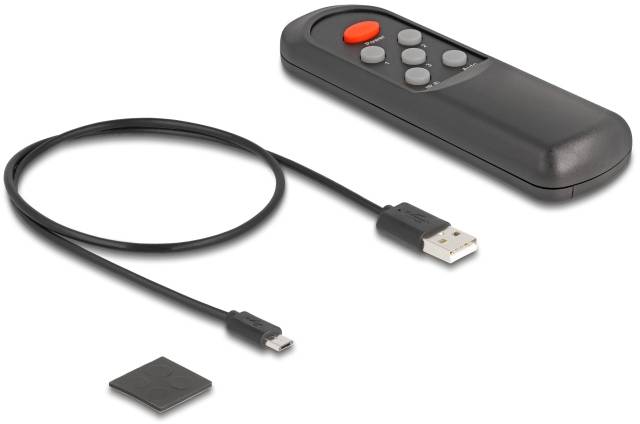 Delock 18604 HDMI přepínač kovový ukazatel, UHD, s dálkovým ovládáním-4
