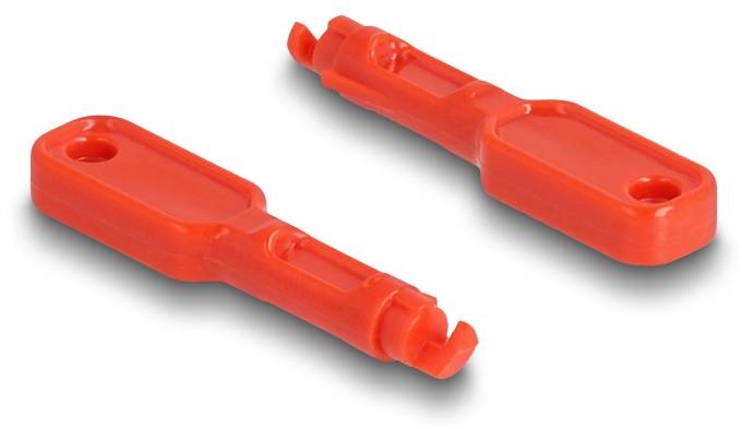 Delock zámek portu RJ45 LAN 20928 červená 20928-2