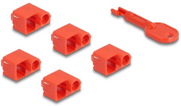 <br>  Delock<br>  zámek portu RJ45 LAN<br>  20929<br>  <br>  <br>  červená<br>  <br>  <br>  20929<br>