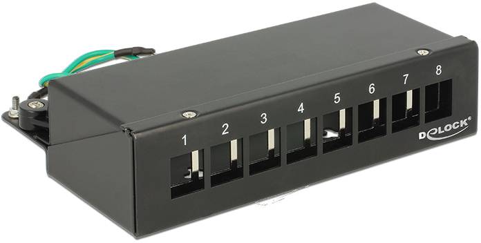 Delock 43338 patch panel Kabel černá neosazený-0