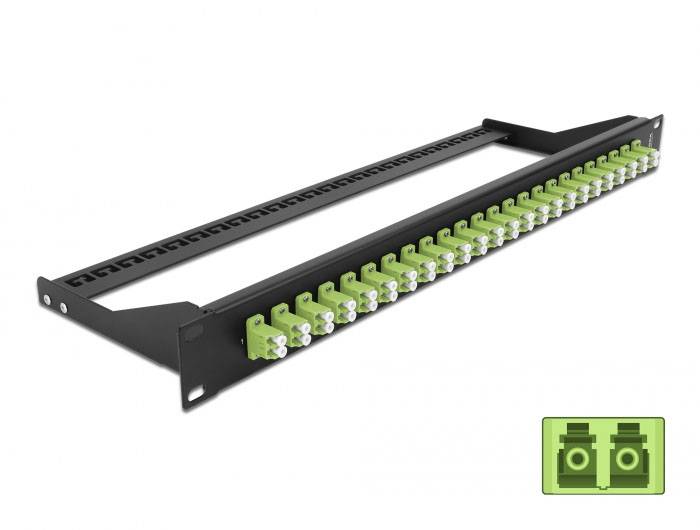 Delock 43391 LWL patch panel 24 portů LC 1 U-0