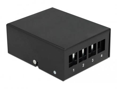 Delock 43409  patch panel    černá neosazený