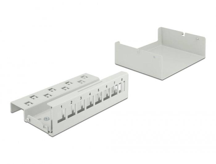Delock 43412 patch panel šedá neosazený-3