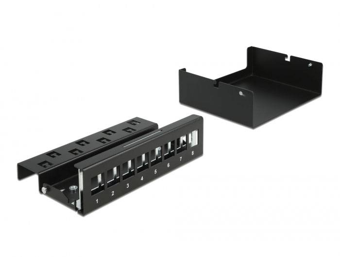 Delock 43413 patch panel černá neosazený-3