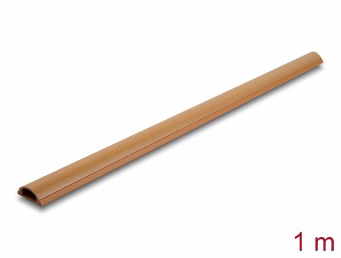 Delock Kabelová lišta PVC hnědá (d x š x v) 1 m x 30 mm x 11 mm 1 ks 20730-0