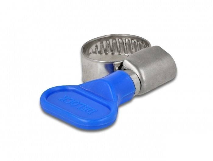Delock 19404 Hadicová spona Nerezová ocelPlast Průměr svazku (min.) 10 mm Průměr svazku (max.) 16 mm 10 ks-1