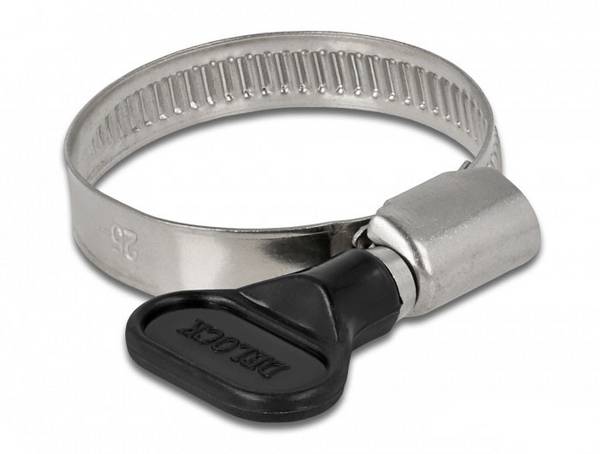 Delock 19447  Hadicová spona Nerezová ocel<br>Plast Průměr svazku (min.) 25 mm Průměr svazku (max.) 40 mm 10 ks
