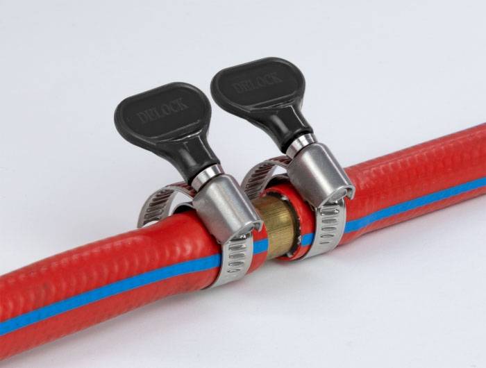 Delock 19450 Hadicová spona Nerezová ocelPlast Průměr svazku (min.) 16 mm Průměr svazku (max.) 25 mm 10 ks-2