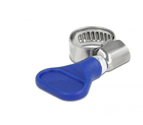Delock 19511 Hadicová spona Nerezová ocelPlast Průměr svazku (min.) 10 mm Průměr svazku (max.) 16 mm 5 ks-0