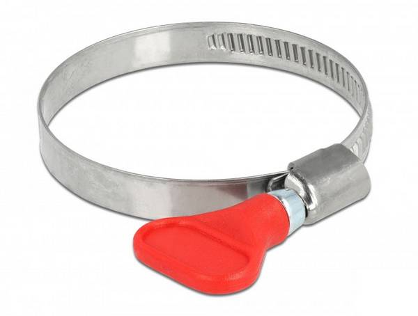Delock 19518  Hadicová spona Nerezová ocel<br>Plast Průměr svazku (min.) 40 mm Průměr svazku (max.) 60 mm 5 ks
