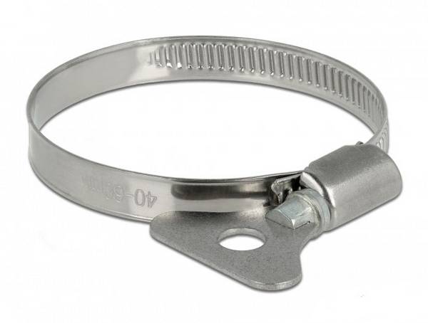 Delock 19581  Hadicová spona Nerezová ocel<br>Plast Průměr svazku (min.) 40 mm Průměr svazku (max.) 60 mm 10 ks