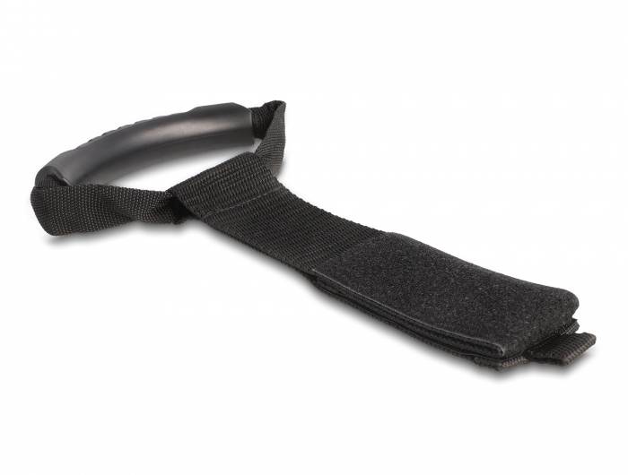 Delock Popruh se suchým zipem ke spojování (d x š) 435 mm x 50 mm černá 2 ks