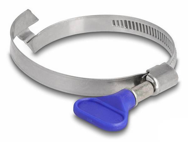 Delock 19617  Hadicová spona Nerezová ocel<br>Plast Průměr svazku (min.) 50 mm Průměr svazku (max.) 65 mm 5 ks