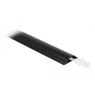 Delock Kabelová lišta PVC černá (d x š x v) 1 m x 70 mm x 20 mm 1 ks 20711-0
