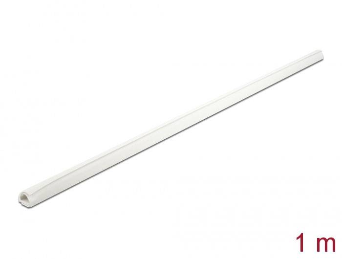 Delock Kabelová lišta PVC bílá (d x š x v) 1 m x 12 mm x 12 mm 1 ks 20718-2