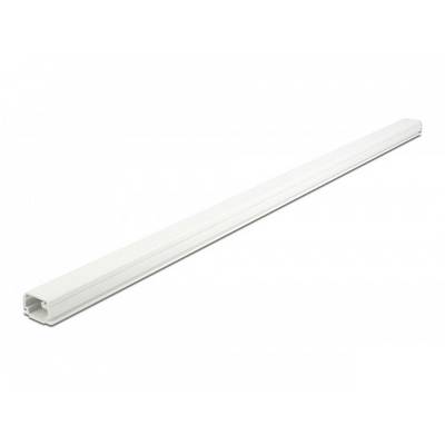 Delock Kabelová lišta PVC bílá (d x š x v) 1 m x 22 mm x 15 mm 1 ks 20720-0