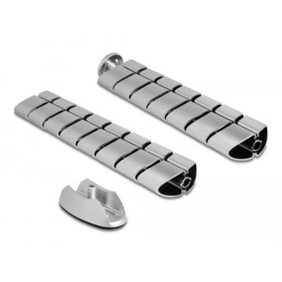 Delock Kabelová lišta plast stříbrná (d x š) 74 cm x 75 mm 1 ks 20796-0