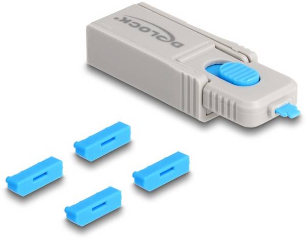 <br>  Delock<br>  Zámek DisplayPort<br>  20927<br>  <br>  <br>  modrá, šedá<br>  <br>  <br>  20927<br>
