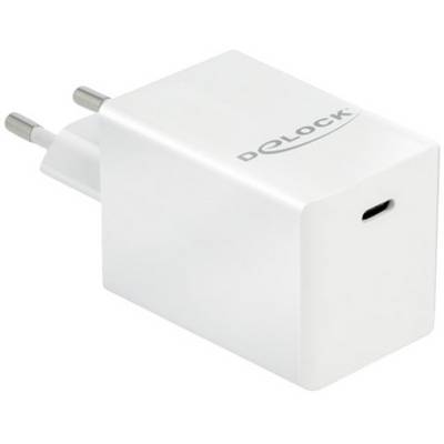 Delock 41447 USB nabíječka, USB Power Delivery (USB-PD) , Nadproudová ochrana, USB-C® zásuvka, 60 W, Dodávka energie, bí-0