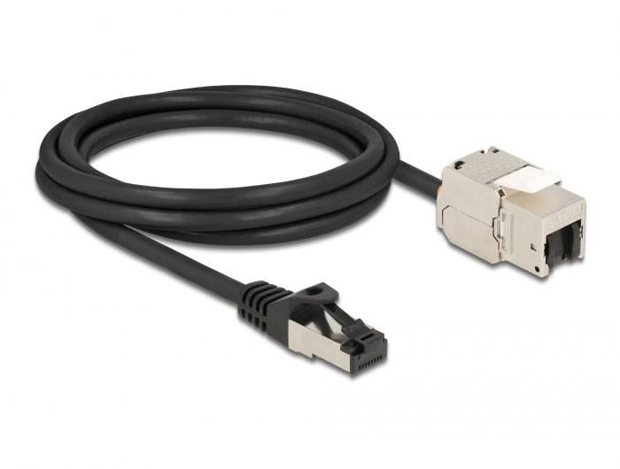 Delock 87028 RJ45 vestavný modul Keystone CAT 6A 1 ks-2
