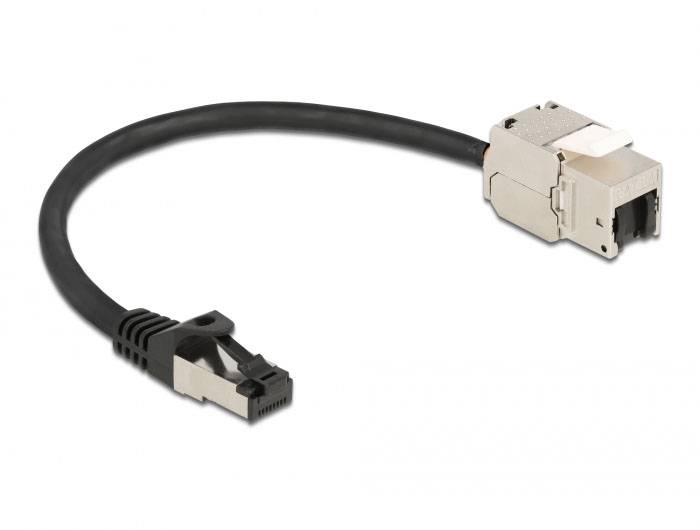 Delock 87022 RJ45 vestavný modul Keystone CAT 6A 1 ks-2