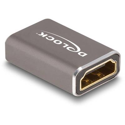 Adaptér od Delocku: HDMI konektor na jedné straně, USB-C na straně druhé. Určen pro připojení HDMI zařízení k portům USB-C.
