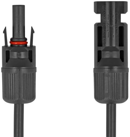 Delock 60675 60675 Solární kabel 3.3 mm² Délka kabelu 0.6 m-3