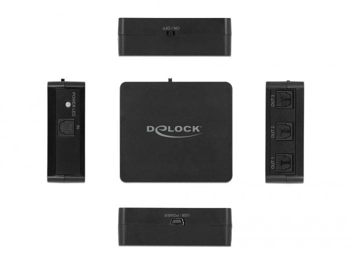 Delock 63397 Toslink přepínač-2