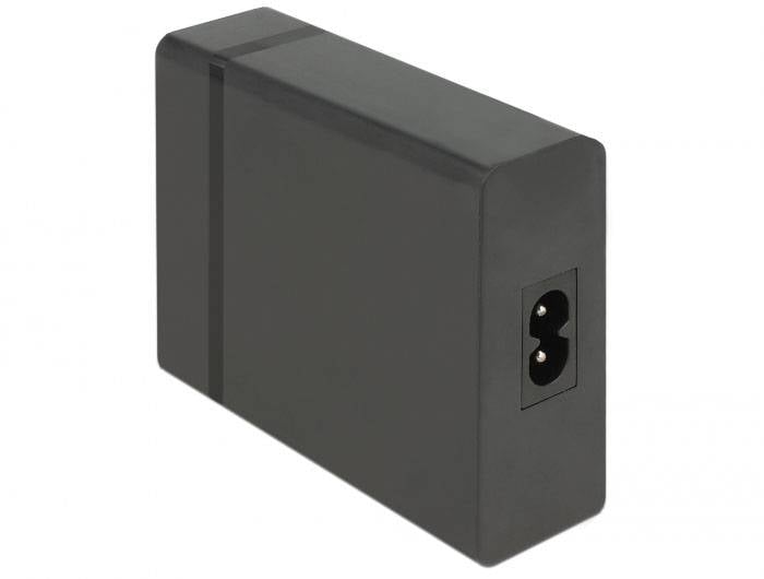 Delock 63974 USB nabíječka, USB Power Delivery (USB-PD) , Nadproudová ochrana, USB-C®, USB A, 60 W, Dodávka energie, čer-2