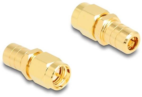 Delock 90205 90205 SMA adaptér SMA zástrčka - SMB zástrčka 1 ks Piece