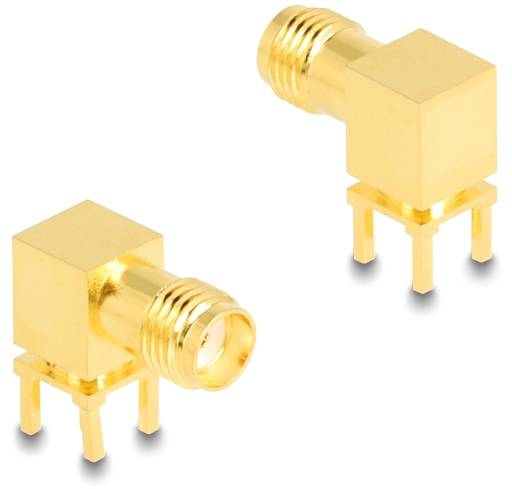 Delock 90198 90198 SMA adaptér SMA zásuvka - SMA zásuvka 1 ks-0