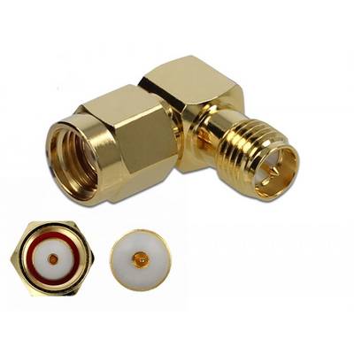 Delock 89956 89956 HF adaptér Zástrčka RPSMA - Zásuvka RPSMA 0.02 m 1 ks-0