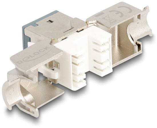 Delock 88120 RJ45 vestavný modul Keystone CAT 6A 1 ks-3