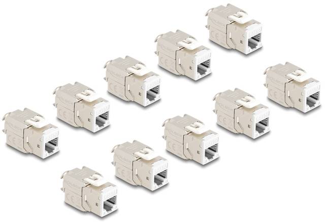 Delock 88119 RJ45 vestavný modul Keystone CAT 6A 1 ks-1