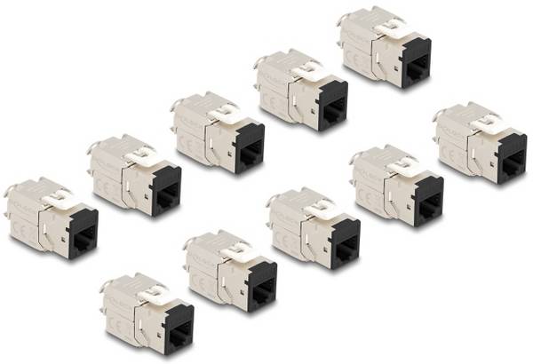 Delock 88118 RJ45 vestavný modul Keystone CAT 6A 1 ks
