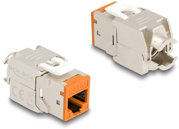 Delock 88117 RJ45 vestavný modul Keystone CAT 6A 1 ks-2