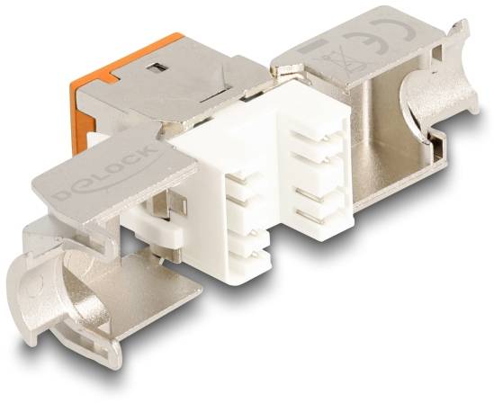Delock 88117 RJ45 vestavný modul Keystone CAT 6A 1 ks-3