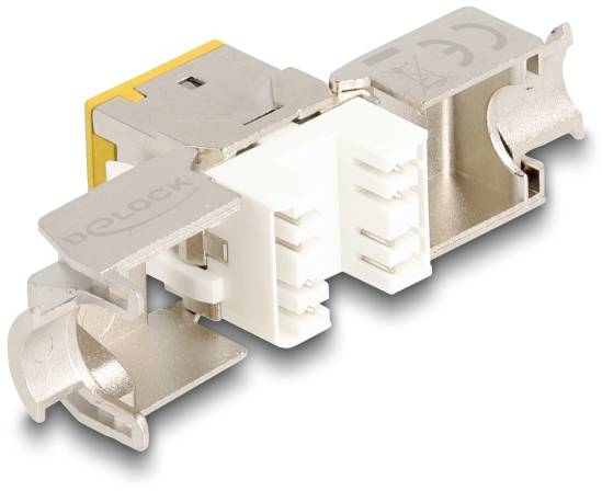 Delock 88111 RJ45 vestavný modul Keystone CAT 6A 1 ks-3