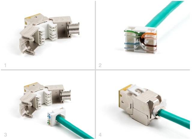Delock 88111 RJ45 vestavný modul Keystone CAT 6A 1 ks-5