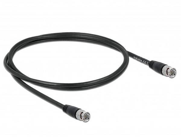 Delock 80081 propojovací kabel  1 m černá