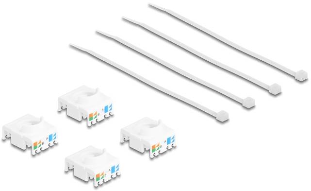 Delock 86050 RJ45 vestavný modul Keystone CAT 6A 1 ks-4