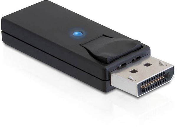 Delock 65258 DisplayPort / HDMI adaptér [1x zástrčka DisplayPort - 1x HDMI zásuvka] černá  0 mm