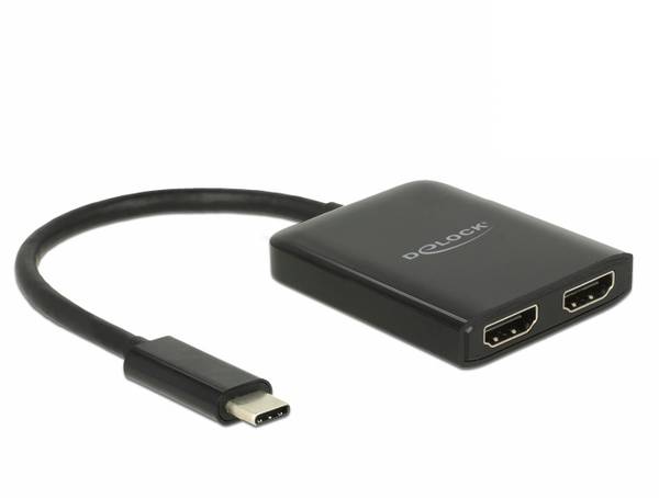 Delock 87719  HDMI rozbočovač   černá