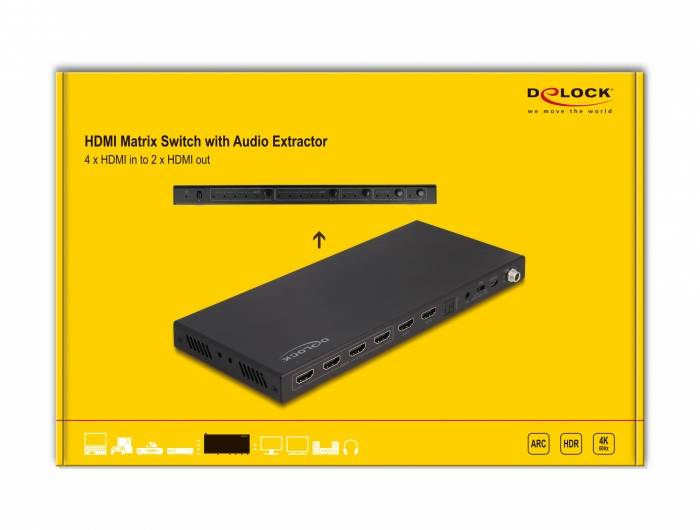 Delock 66454 HDMI přepínač 3840 x 2160 Pixel-4