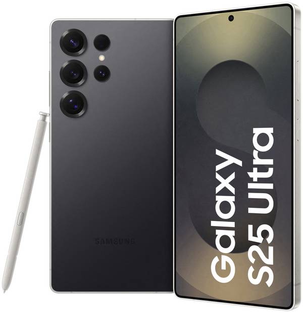 Samsung Galaxy S25 Ultra smartphone 256 GB, 17.5 cm (6.9 palec), titan, černá, Android™ 15, dual SIM