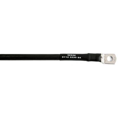 Černý kabel se stříbrným konektorem. Na kabelu je napsáno 'W534 5112 3220 84'.